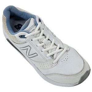 NEW BALANCE 928V3  Womens White and Blue Running Shoes VW928WB3 SZ 9